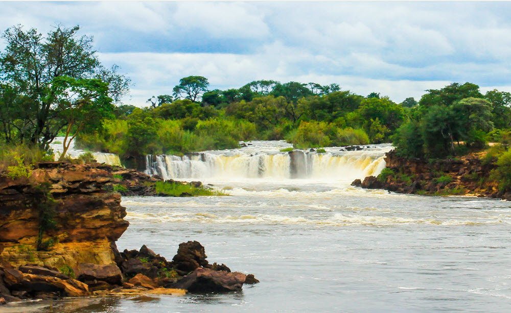 Ngonye Falls (Sioma Falls), Western Province (Sioma), Zambia